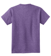 Port & Company® Youth Core Cotton Tee - Heather Purple
